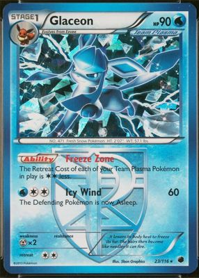 2013 Black & White: Plasma Freeze #023/116 Promo (Cracked Ice)