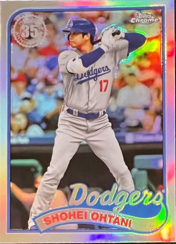 Shohei Ohtani 2024 Topps Chrome #89CB-5 1989 Baseball RAW
