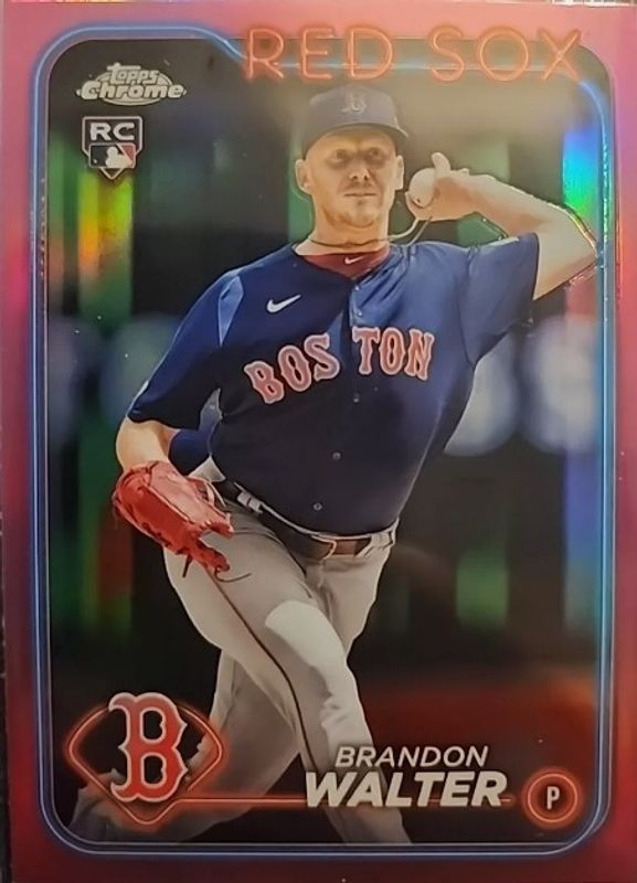 2024 Topps Chrome #254 Pink Refractor