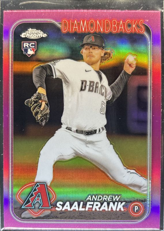 2024 Topps Chrome #178 Pink Refractor