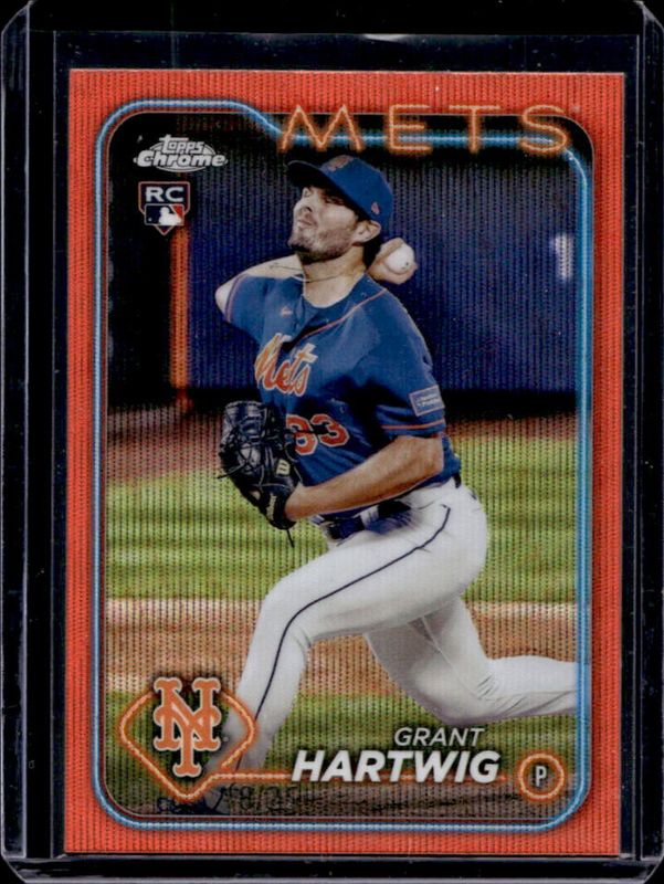 2024 Topps Chrome #45 Orange Wave Refractor /25