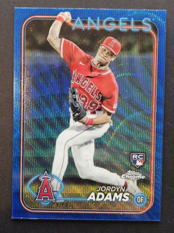 2024 Topps Chrome #145 Blue Wave Refractor /75