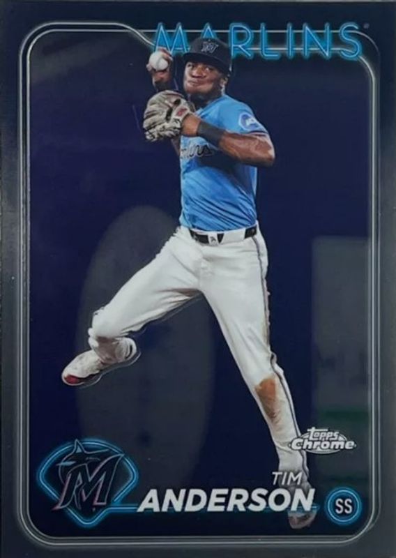 Tim Anderson 2024 Topps Chrome #204 Base RAW