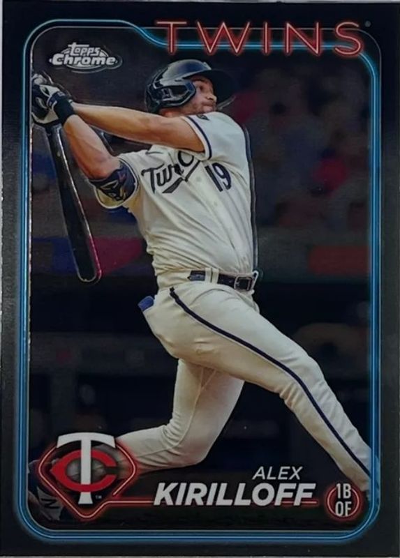 Alex Kirilloff 2024 Topps Chrome #206 Base RAW