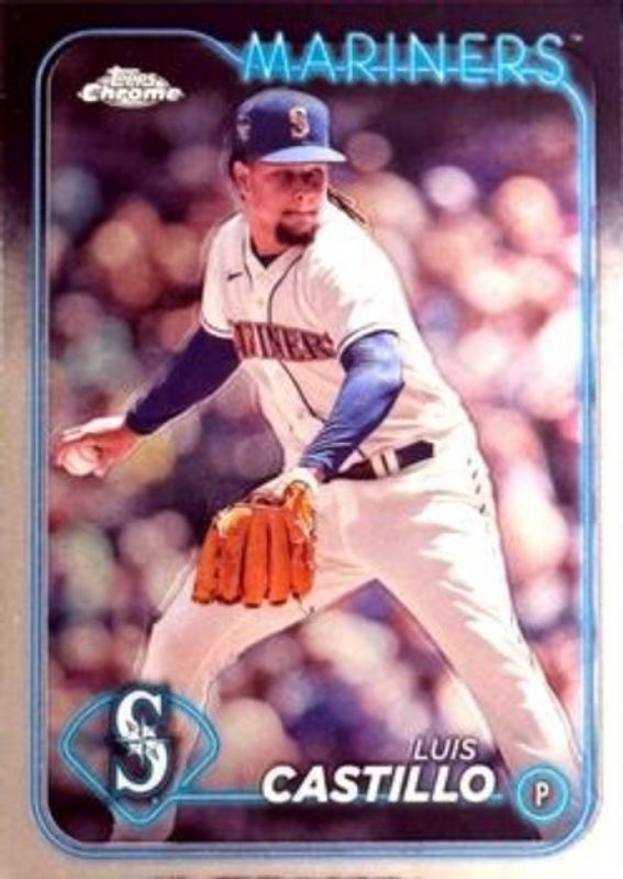 Luis Castillo 2024 Topps Chrome #129 Base RAW