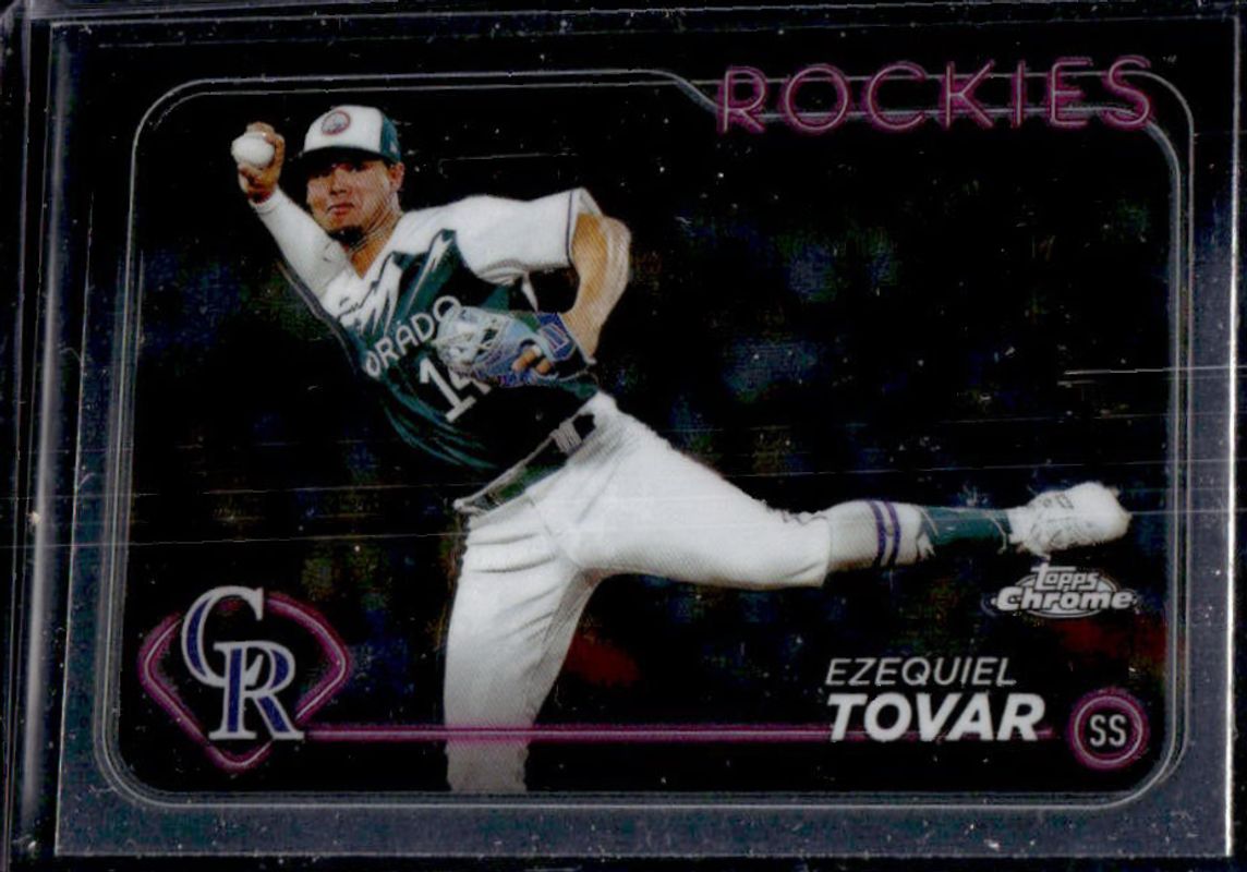 Ezequiel Tovar 2024 Topps Chrome #105 Base RAW