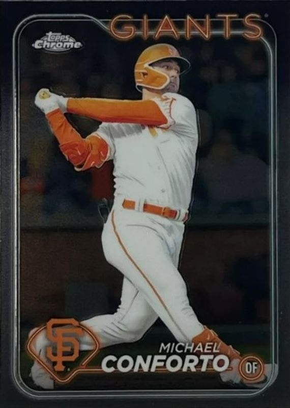 Michael Conforto 2024 Topps Chrome #256 Base RAW