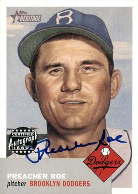 2002 Topps Heritage #RO-PRO Real One Autographs