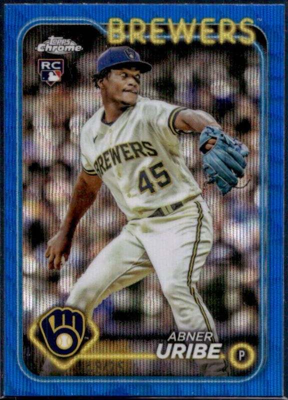2024 Topps Chrome #276 Blue Wave Refractor /75