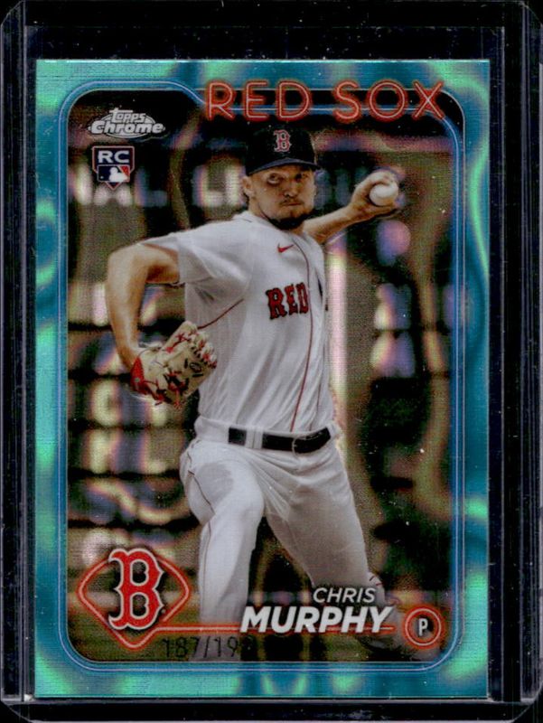 2024 Topps Chrome #47 Aqua RayWave Refractor /199