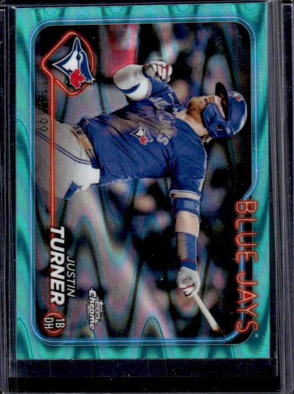 2024 Topps Chrome #248 Aqua RayWave Refractor /199