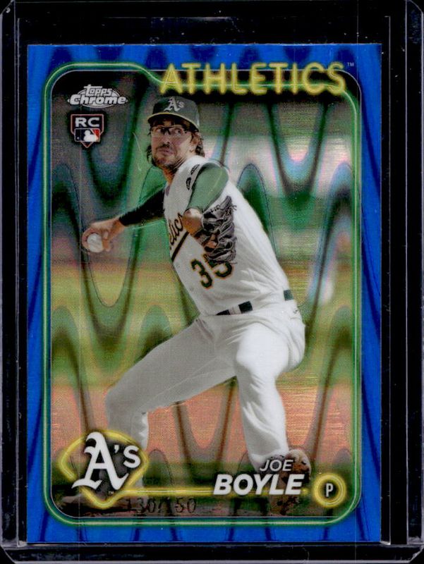 2024 Topps Chrome #91 Blue RayWave Refractor /150