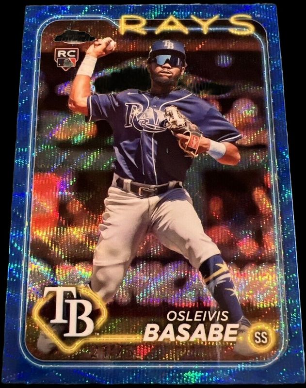 2024 Topps Chrome #41 Blue Wave Refractor /75