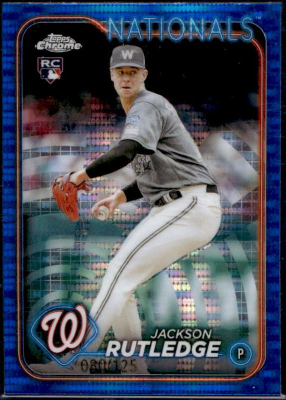 2024 Topps Chrome #42 Blue Sonar Refractor /125