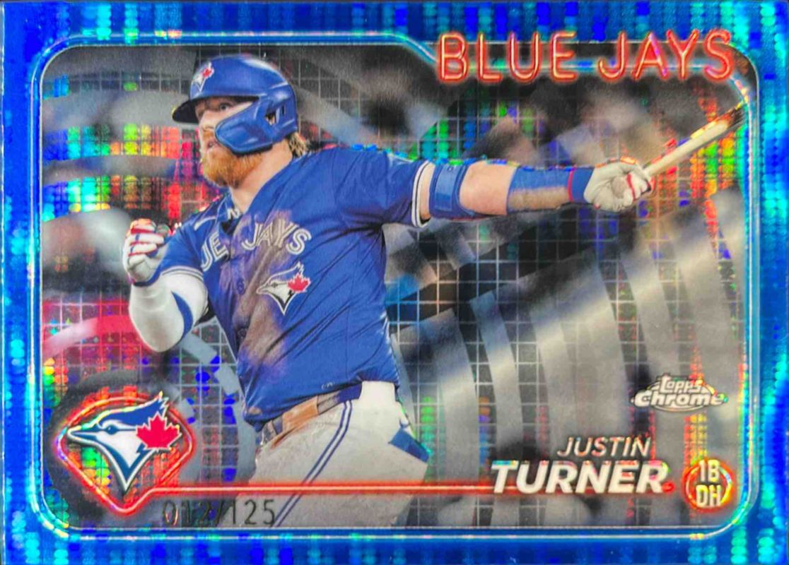 2024 Topps Chrome #248 Blue Sonar Refractor /125