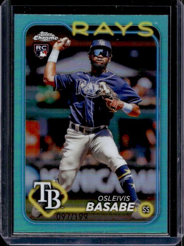 2024 Topps Chrome #41 Aqua Refractor /199