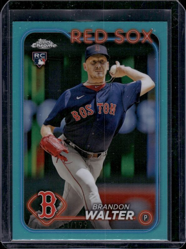 2024 Topps Chrome #254 Aqua Refractor /199