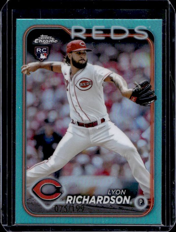 2024 Topps Chrome #230 Aqua Refractor /199
