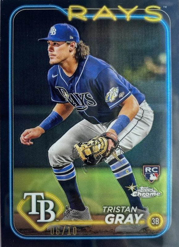 2024 Topps Chrome #8 Black Refractor /10