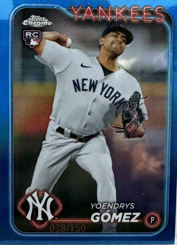 2024 Topps Chrome #160 Blue Refractor /150