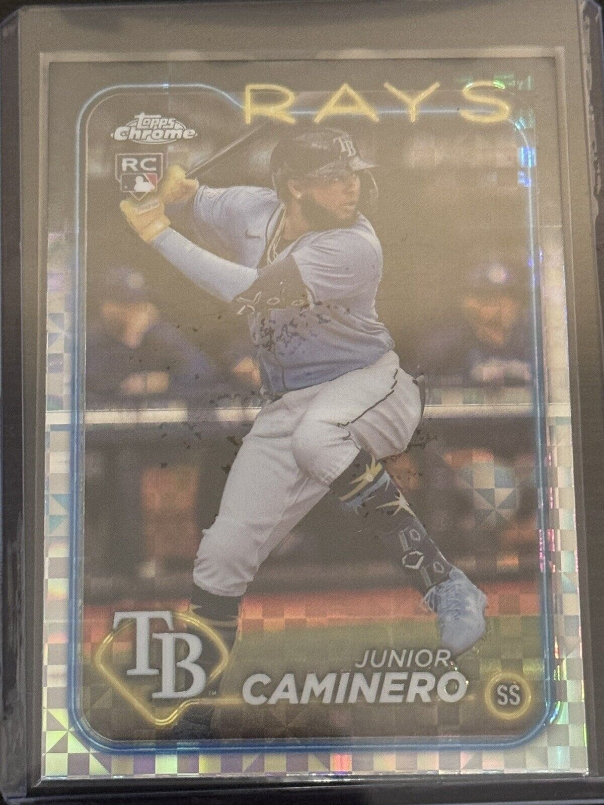 Junior Caminero 2024 Topps Chrome #213 X Fractor Price Guide 