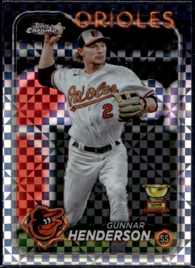 Gunnar Henderson 2024 Topps Chrome #36 X Fractor Price Guide