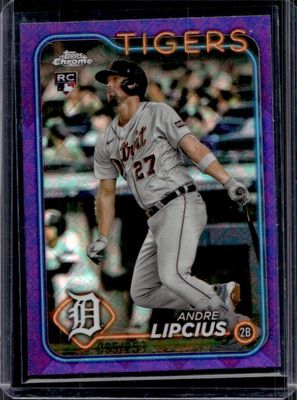 2024 Topps Chrome Logofractor Edition #227 Purple /250