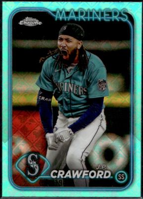 2024 Topps Chrome Logofractor Edition #14 Aqua /199