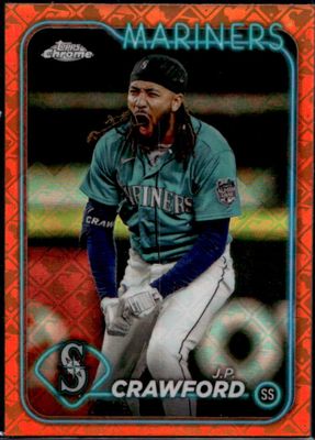 2024 Topps Chrome Logofractor Edition #14 Orange /25