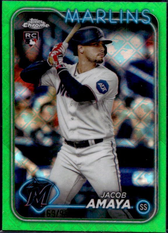 2024 Topps Chrome Logofractor Edition #92 Green /99