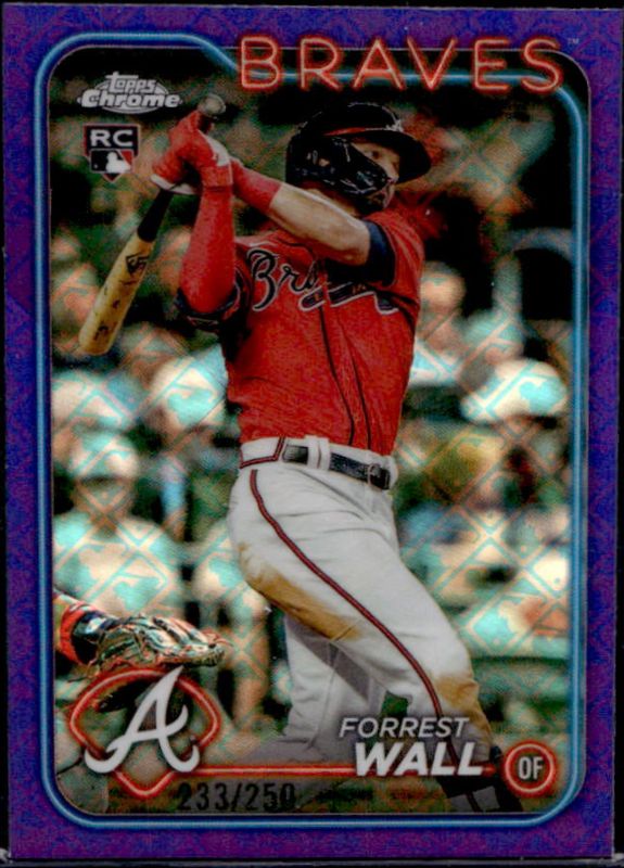 2024 Topps Chrome Logofractor Edition #176 Purple /250