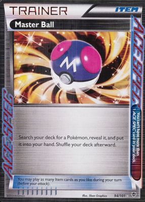 2013 Black & White: Plasma Blast #094/101 Holo (ACE SPEC)