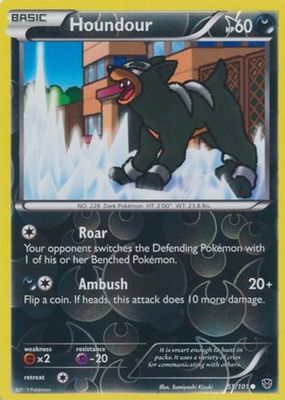 2013 Black & White: Plasma Blast #055/101 Reverse Holo