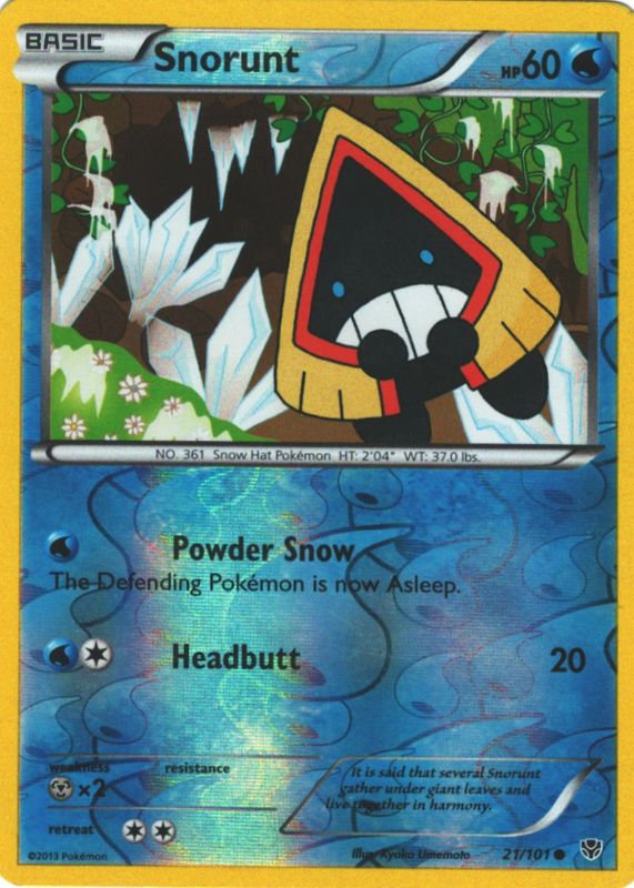 2013 Black & White: Plasma Blast #021/101 Reverse Holo