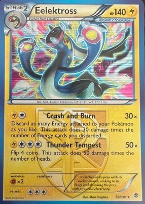 2013 Black & White: Plasma Blast #033/101 Holo