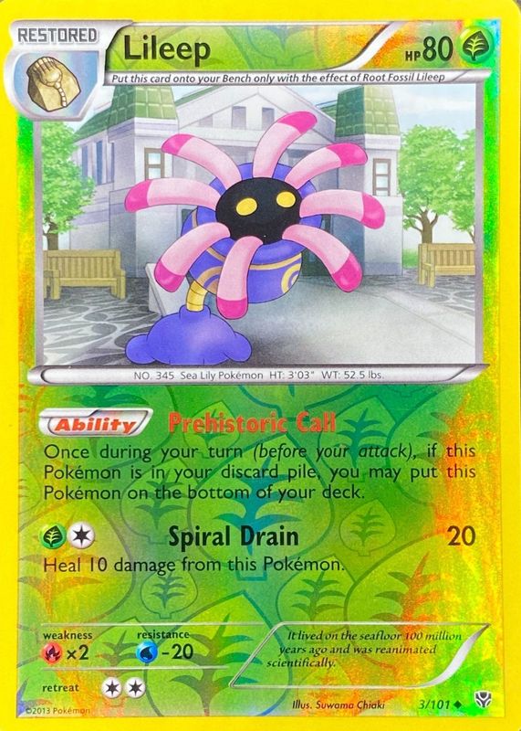 2013 Black & White: Plasma Blast #003/101 Reverse Holo