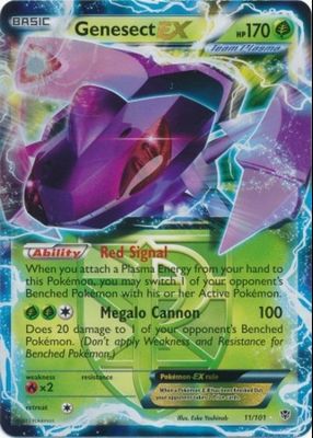 2013 Black & White: Plasma Blast #011/101 Holo