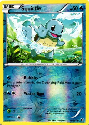 2013 Black & White: Plasma Blast #014/101 Reverse Holo