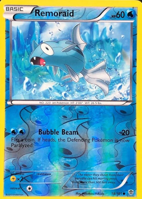 2013 Black & White: Plasma Blast #018/101 Reverse Holo