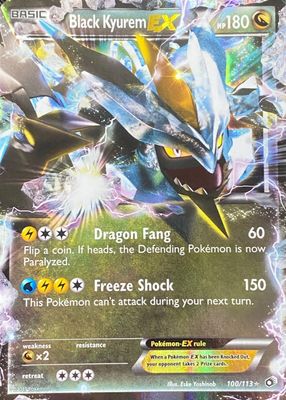 2013 Black & White: Legendary Treasures #100/113 Holo