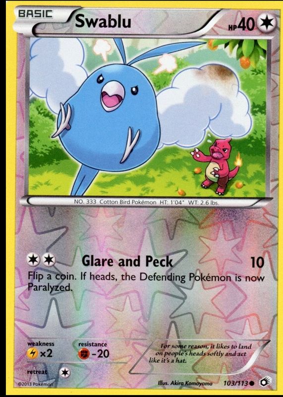 2013 Black & White: Legendary Treasures #103/113 Reverse Holo