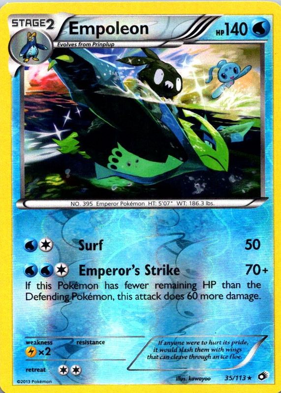 2013 Black & White: Legendary Treasures #035/113 Reverse Holo