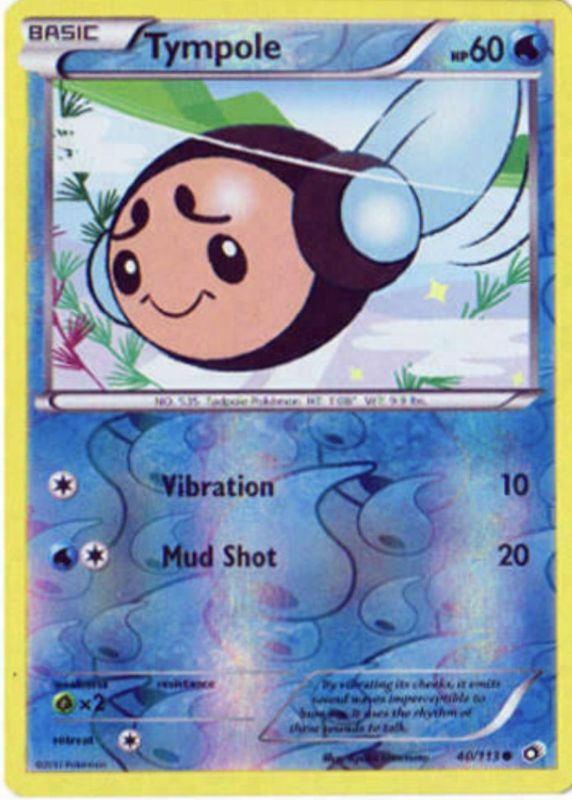 2013 Black & White: Legendary Treasures #040/113 Reverse Holo