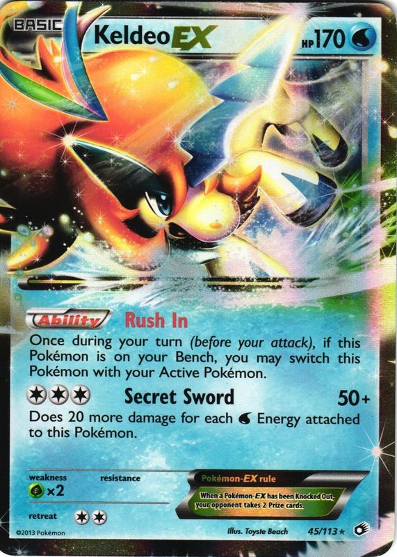2013 Black & White: Legendary Treasures #045/113 Holo