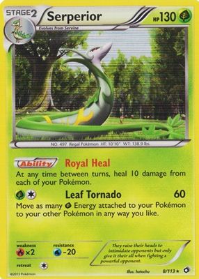 2013 Black & White: Legendary Treasures #008/113 Holo