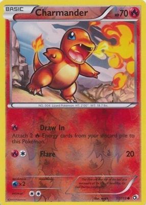 2013 Black & White: Legendary Treasures #017/113 Reverse Holo