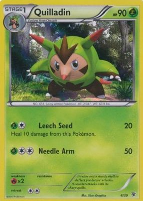 2013 XY: Kalos Starter Set #04/39 Base