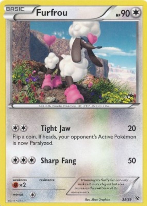 2013 XY: Kalos Starter Set #33/39 Base