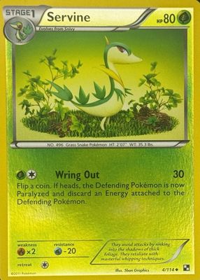 2011 Black & White #004/114 Reverse Holo