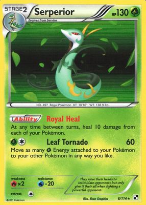 2011 Black & White #006/114 Holo